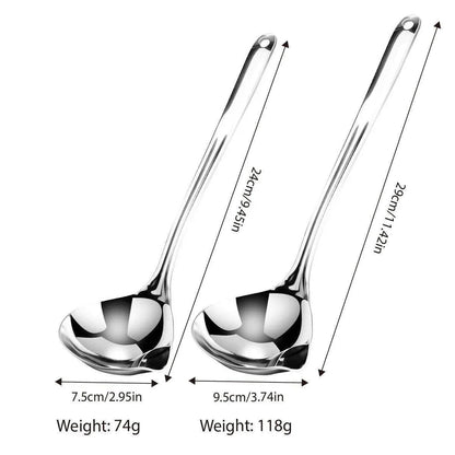 Oil Separator Spoon Kitchen Multifunctional Filter Household Hot Pot Soup Spoon - S - Mekamart Australia