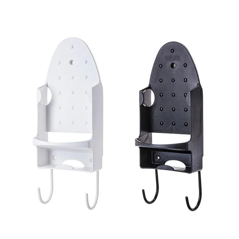 Iron Stand Double Hook Storage Rack Hanging Iron Holder for Home Organisation - White - Mekamart Australia