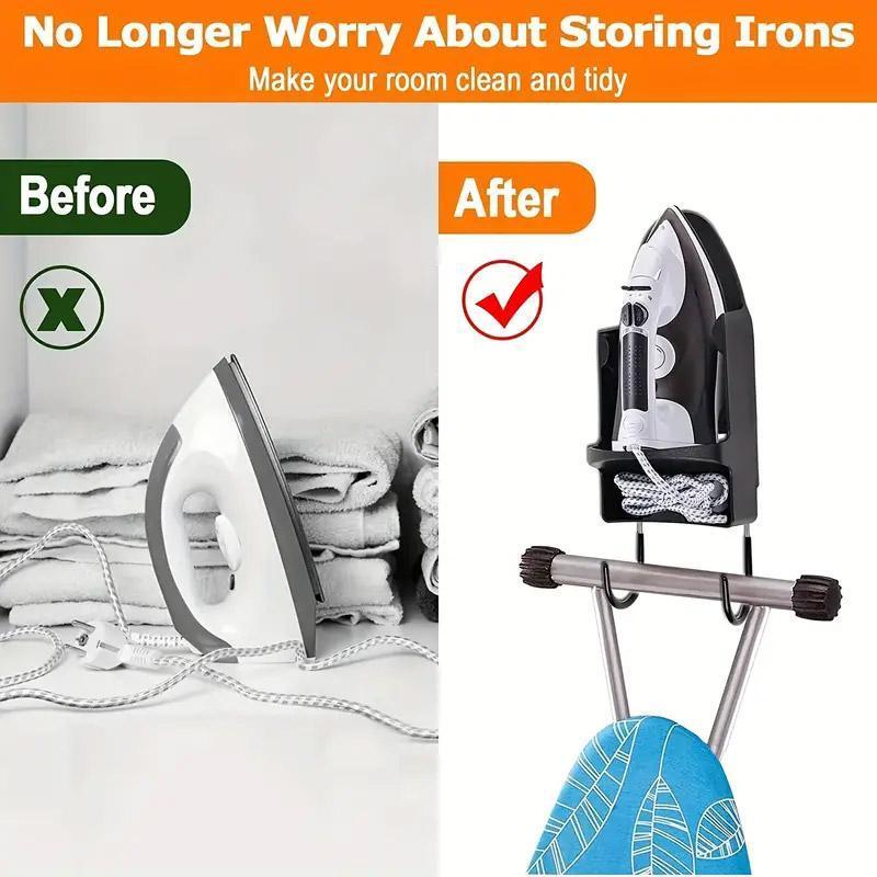 Iron Stand Double Hook Storage Rack Hanging Iron Holder for Home Organisation - White - Mekamart Australia