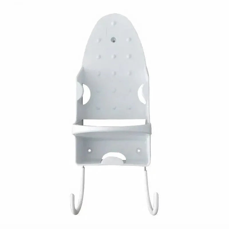 Iron Stand Double Hook Storage Rack Hanging Iron Holder for Home Organisation - White - Mekamart Australia