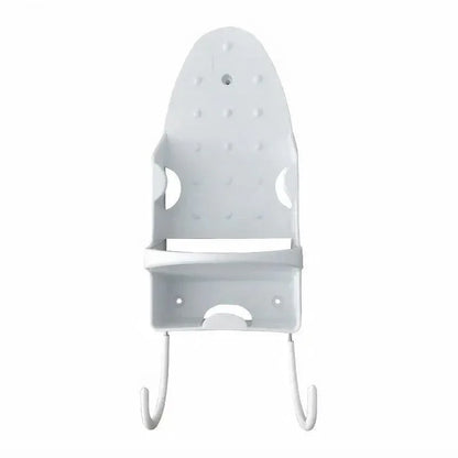 Iron Stand Double Hook Storage Rack Hanging Iron Holder for Home Organisation - White - Mekamart Australia