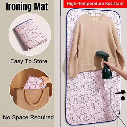 Home Travel Insulated Ironing Mat Non Slip Soft Folding Ironing Board Pad - Mekamart Australia