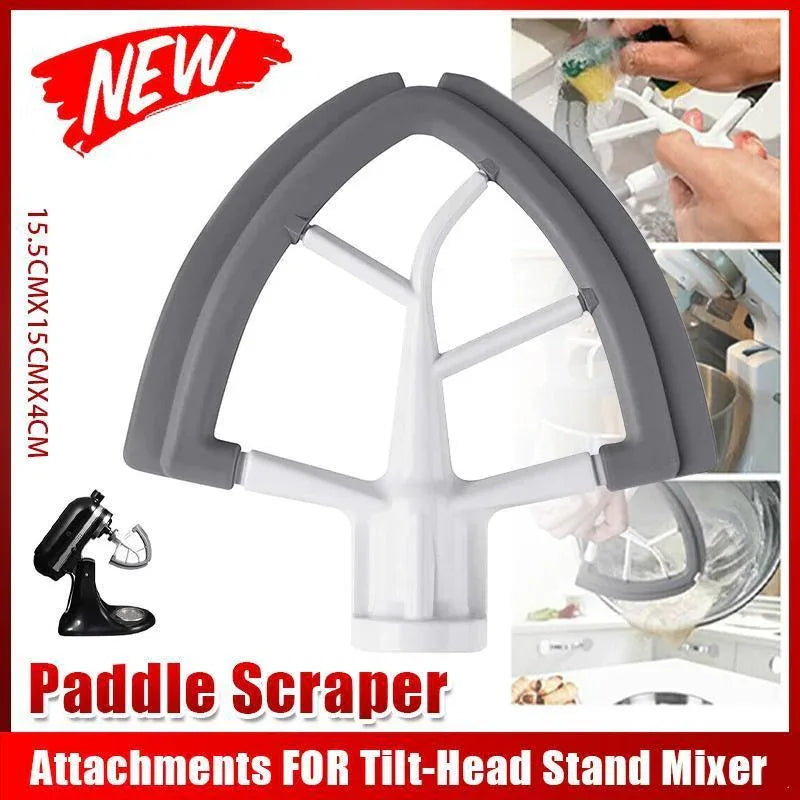 Flex Edge Beater Kitchenaid Attachments For Tilt-Head Stand Mixer Paddle Scraper - Mekamart Australia