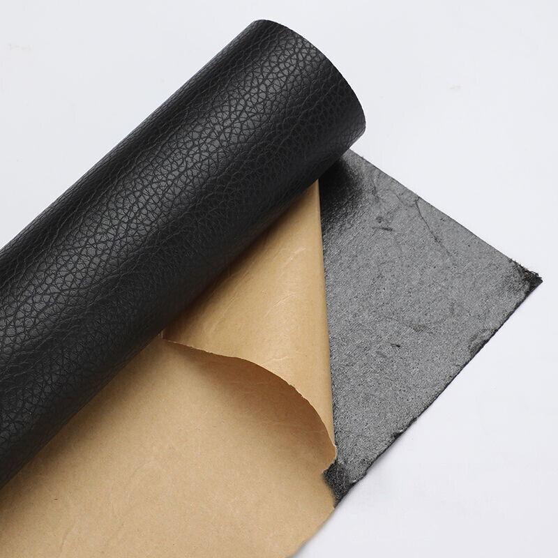 2X Self Adhesive Leather Repair Patches Kit for Sofa Couch Auto Interior Use - Red Brown - Mekamart Australia