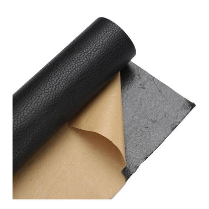 2X Self Adhesive Leather Repair Patches Kit for Sofa Couch Auto Interior Use - Red Brown - Mekamart Australia
