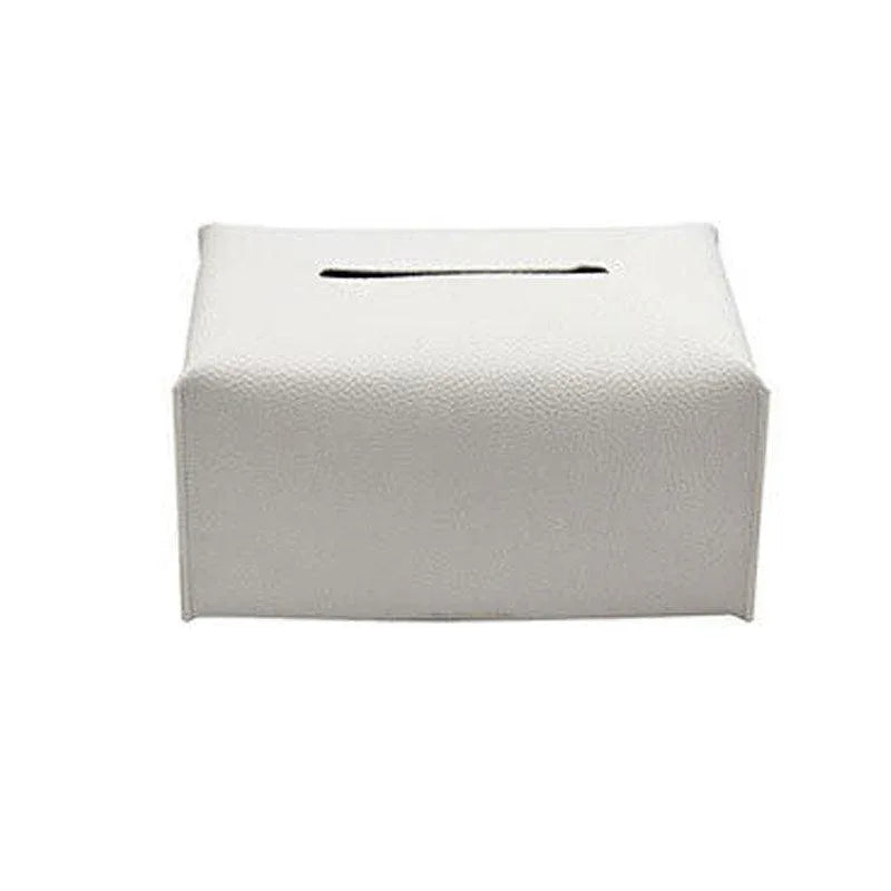 Large Size Tissue Box Dispenser Paper Holder Napkin Case Pu Leather Cover - Green - Mekamart Australia