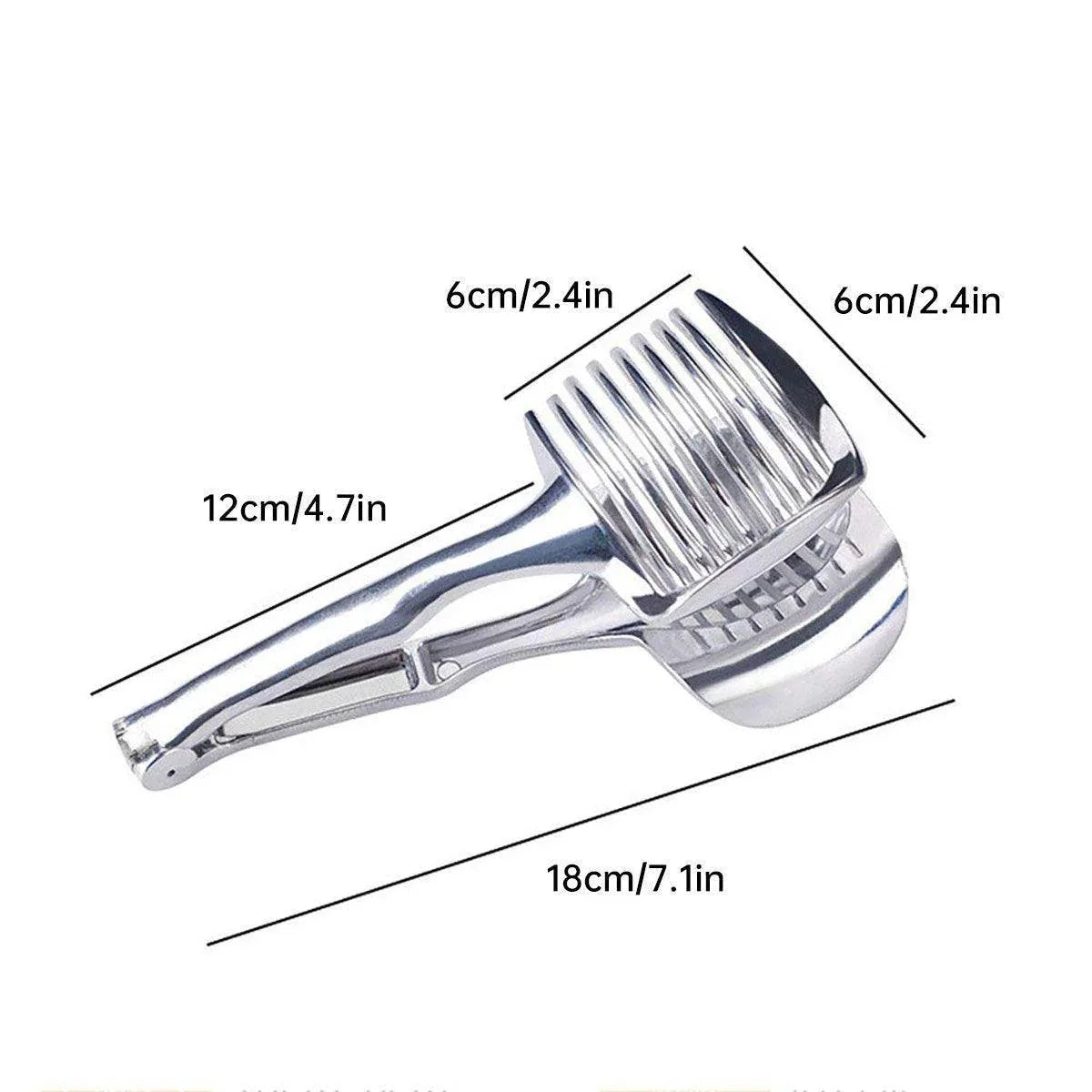 Multifunctional Lemon Tomato Fruit Slicer Cutter Tool with Handle for Household - Mekamart Australia
