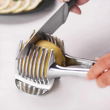 Multifunctional Lemon Tomato Fruit Slicer Cutter Tool with Handle for Household - Mekamart Australia