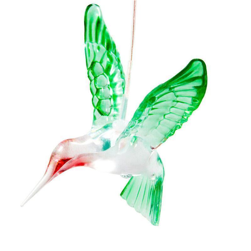 Wind Chimes Solar Powered Led Lights Changing Hanging Garden Yard Outdoor Decor - Dragonfly - Mekamart Australia