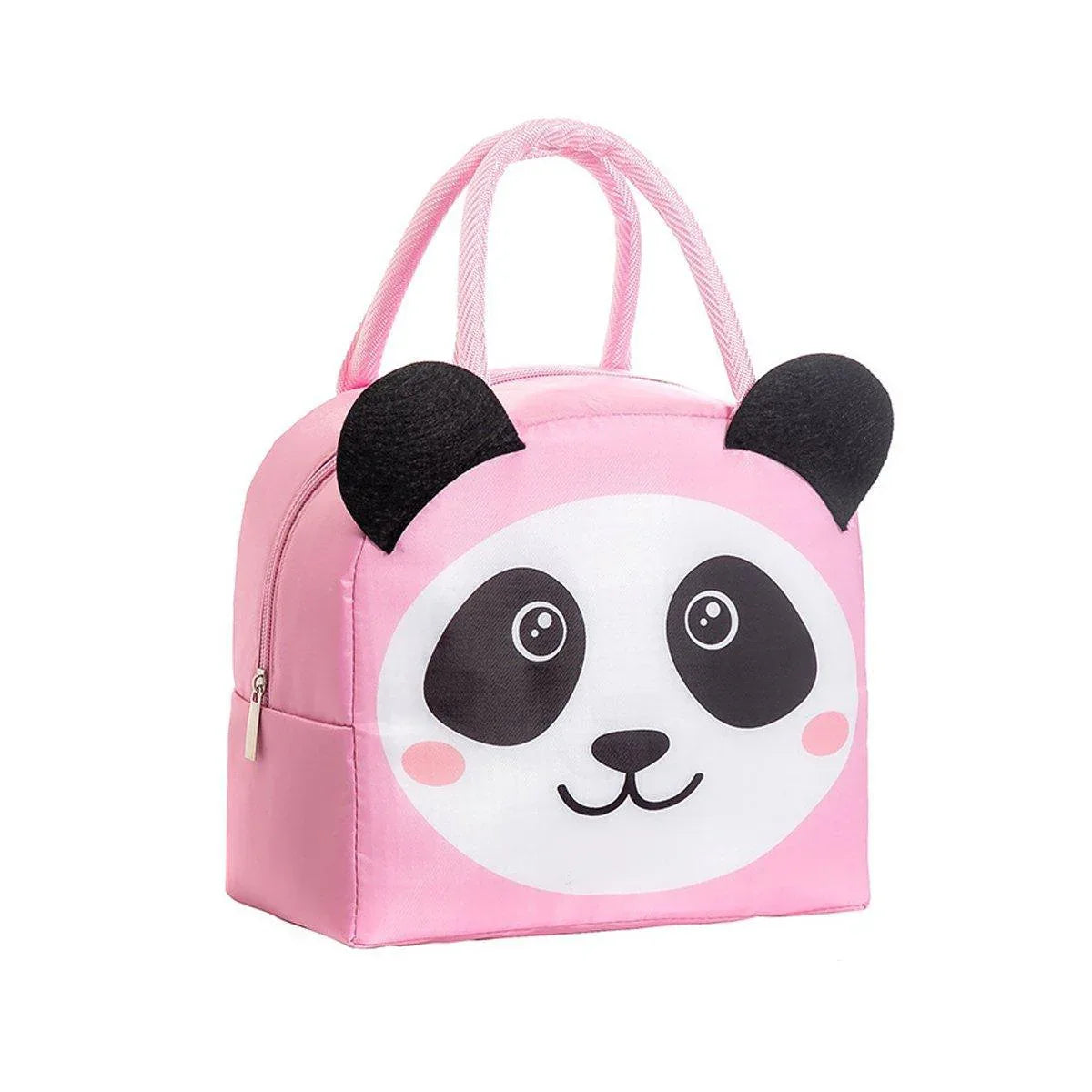 3D Bento Lunch Bag Cartoon Handbag Insulated Food Box Bag for Students LunchTote - Yellow Dinosaur - Mekamart Australia