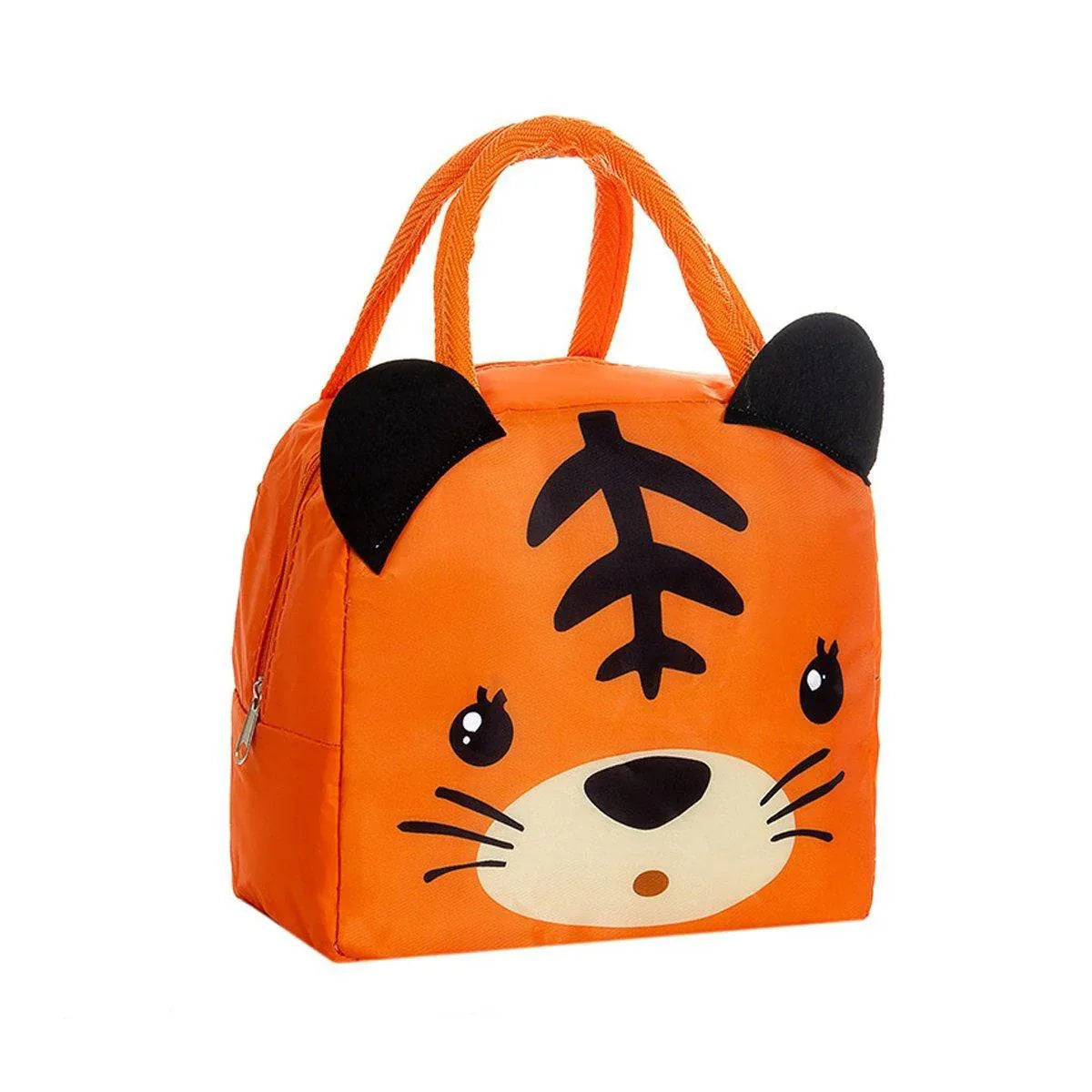 3D Bento Lunch Bag Cartoon Handbag Insulated Food Box Bag for Students LunchTote - Yellow Duck - Mekamart Australia