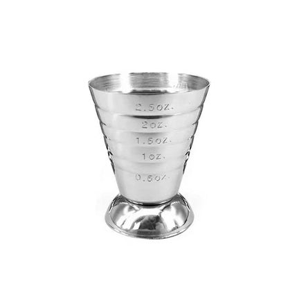 75ml Stainless Steel Bartending Measuring Cup Multifunctional Cocktail Jigger - Mekamart Australia