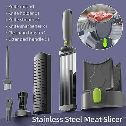 Meat Slicer Cutter Multifunctional Fresh Meat Cutting Tool for Household Kitchen - Mekamart Australia