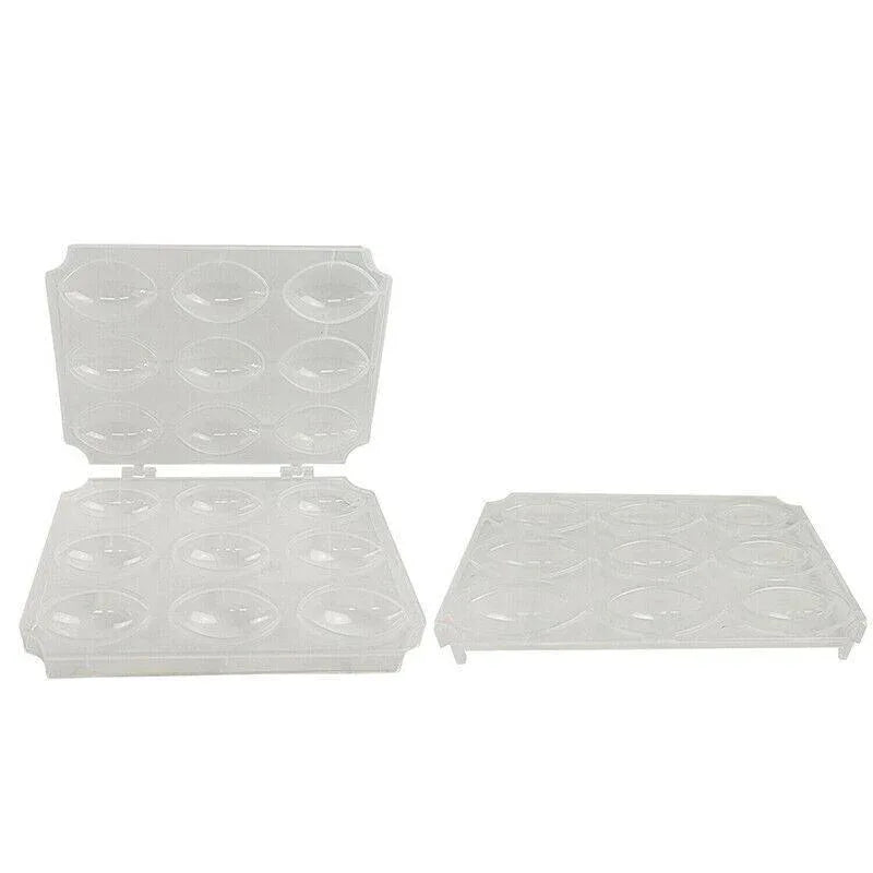 Meatball Maker Manual Meatloaf Mold Kibbeh Maker Press Minced Processor Tool - 9 Holes Clear - Mekamart Australia
