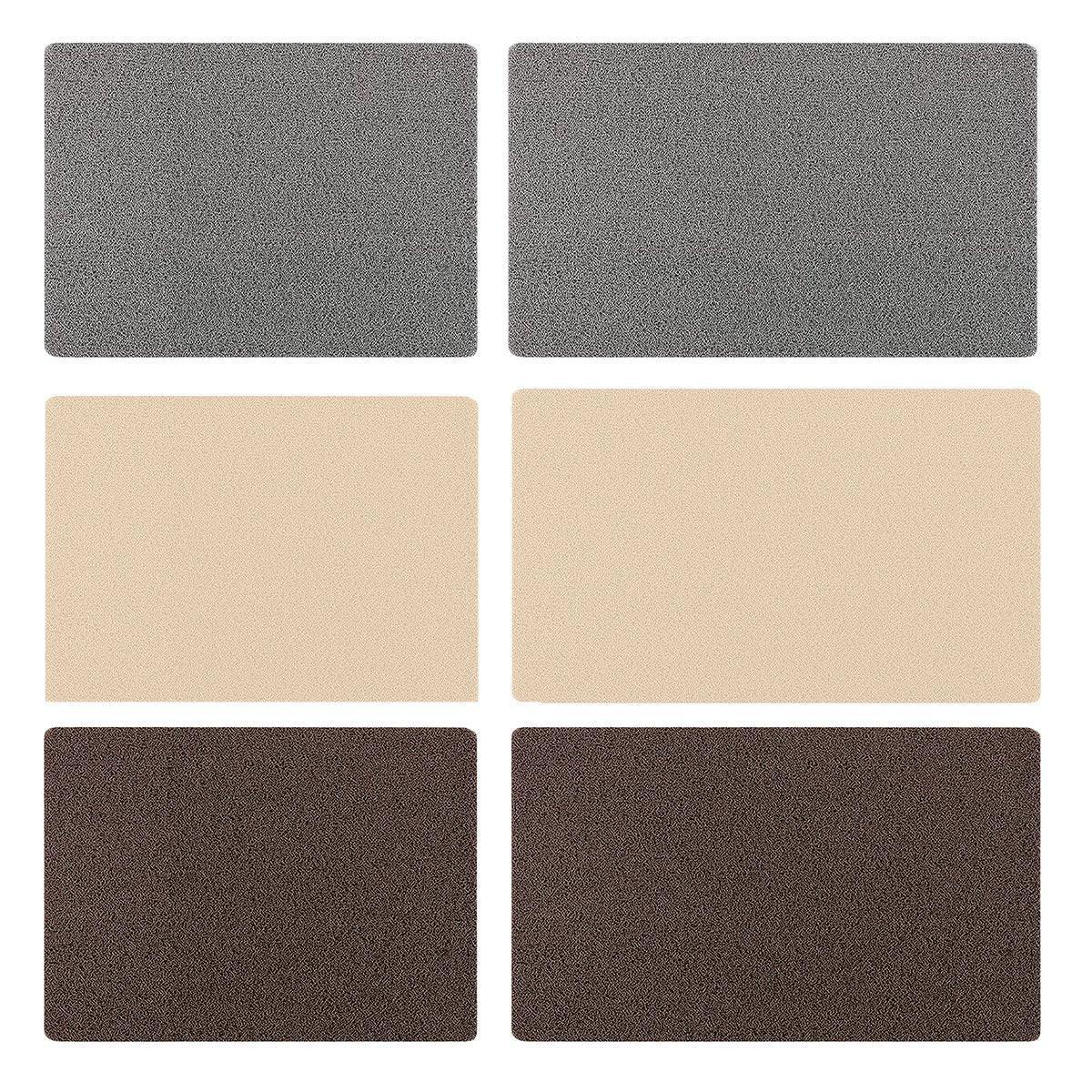 Anti Slip Bathroom Mat Non Slip Shower Floor Mat Quick Dry Soft Comfortable Rug - Beige-40x60cm - Mekamart Australia