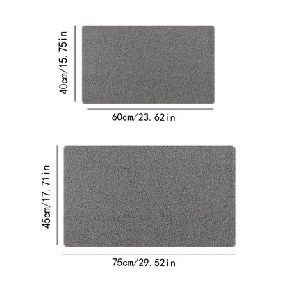 Anti Slip Bathroom Mat Non Slip Shower Floor Mat Quick Dry Soft Comfortable Rug - Beige-40x60cm - Mekamart Australia