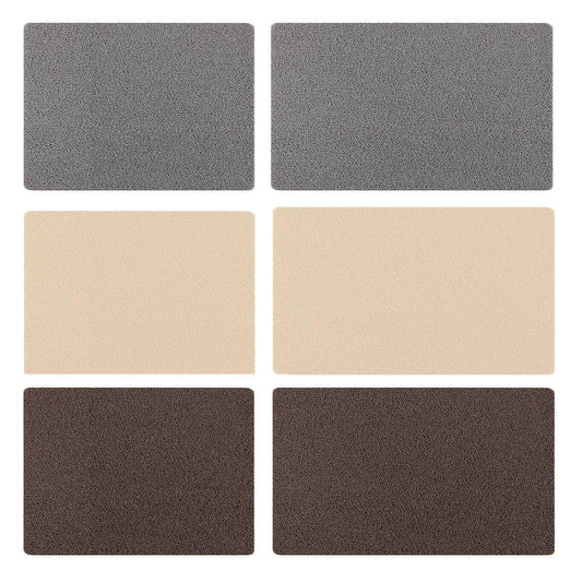 Anti Slip Bathroom Mat Non Slip Shower Floor Mat Quick Dry Soft Comfortable Rug - Grey-40x60cm - Mekamart Australia