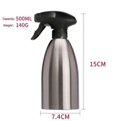 500ml Stainless Steel Cooking Oil Spray Bottle for BBQ and Kitchen Use - Mekamart Australia