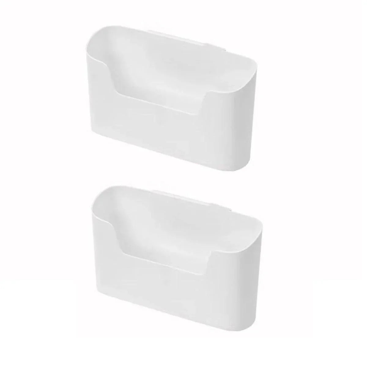 2PCS Wall Mounted Storage Rack Kitchen Bathroom Cabinet Door Sundries Holder - Mekamart Australia