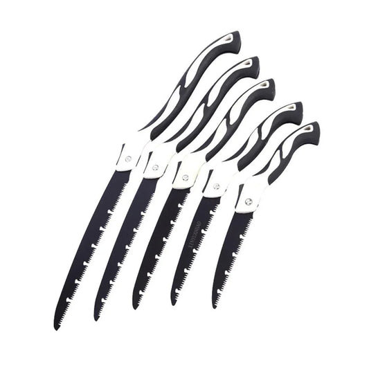 Folding Outdoor Hand Saw Portable Quick Cutting Pruning Garden Tree Logging Tool - 300mm - Mekamart Australia
