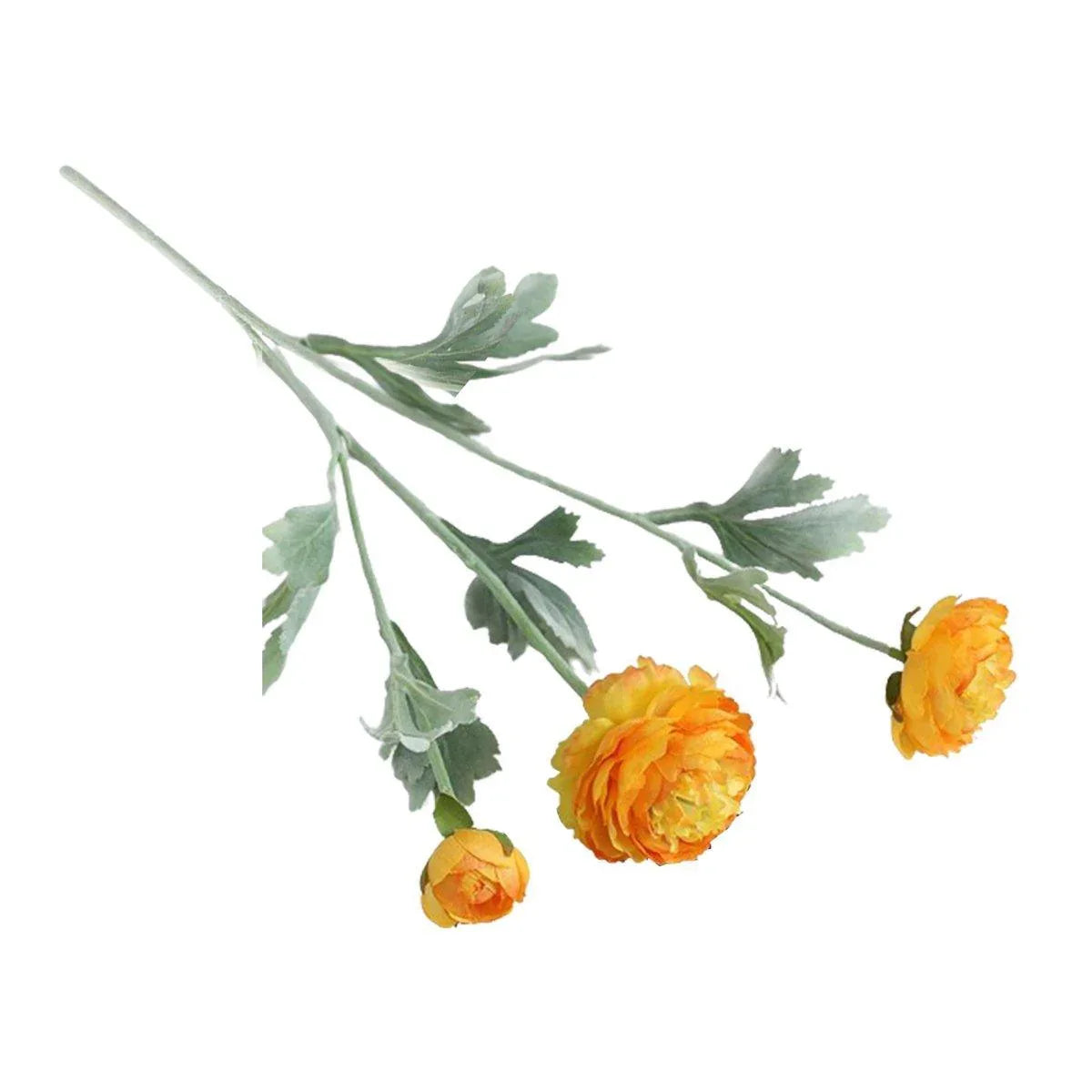5pcs Artificial Peony Silk Flowers Bouquet Decor Faux Floral Arrangements - Champagne - Mekamart Australia
