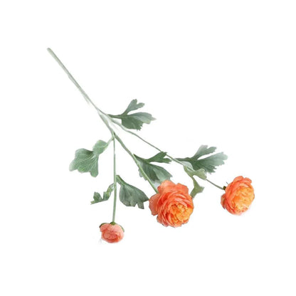 5pcs Artificial Peony Silk Flowers Bouquet Decor Faux Floral Arrangements - Champagne - Mekamart Australia