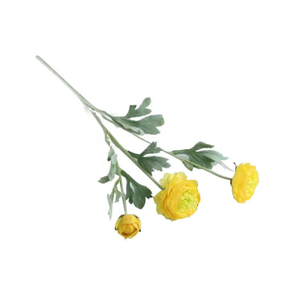 5pcs Artificial Peony Silk Flowers Bouquet Decor Faux Floral Arrangements - Purple Red - Mekamart Australia