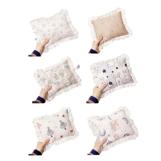 Lace Cat Pillow Soft Pet Cushion for Sleeping Comfortable Kitty Bed Cushion - White Moon - Mekamart Australia