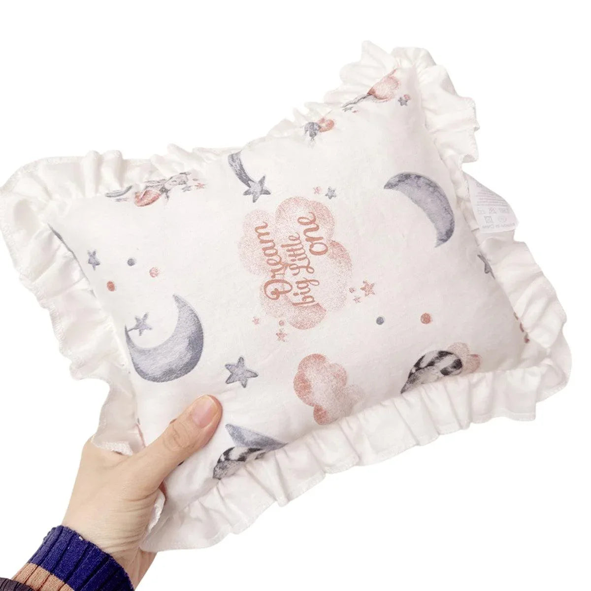 Lace Cat Pillow Soft Pet Cushion for Sleeping Comfortable Kitty Bed Cushion - White Moon - Mekamart Australia