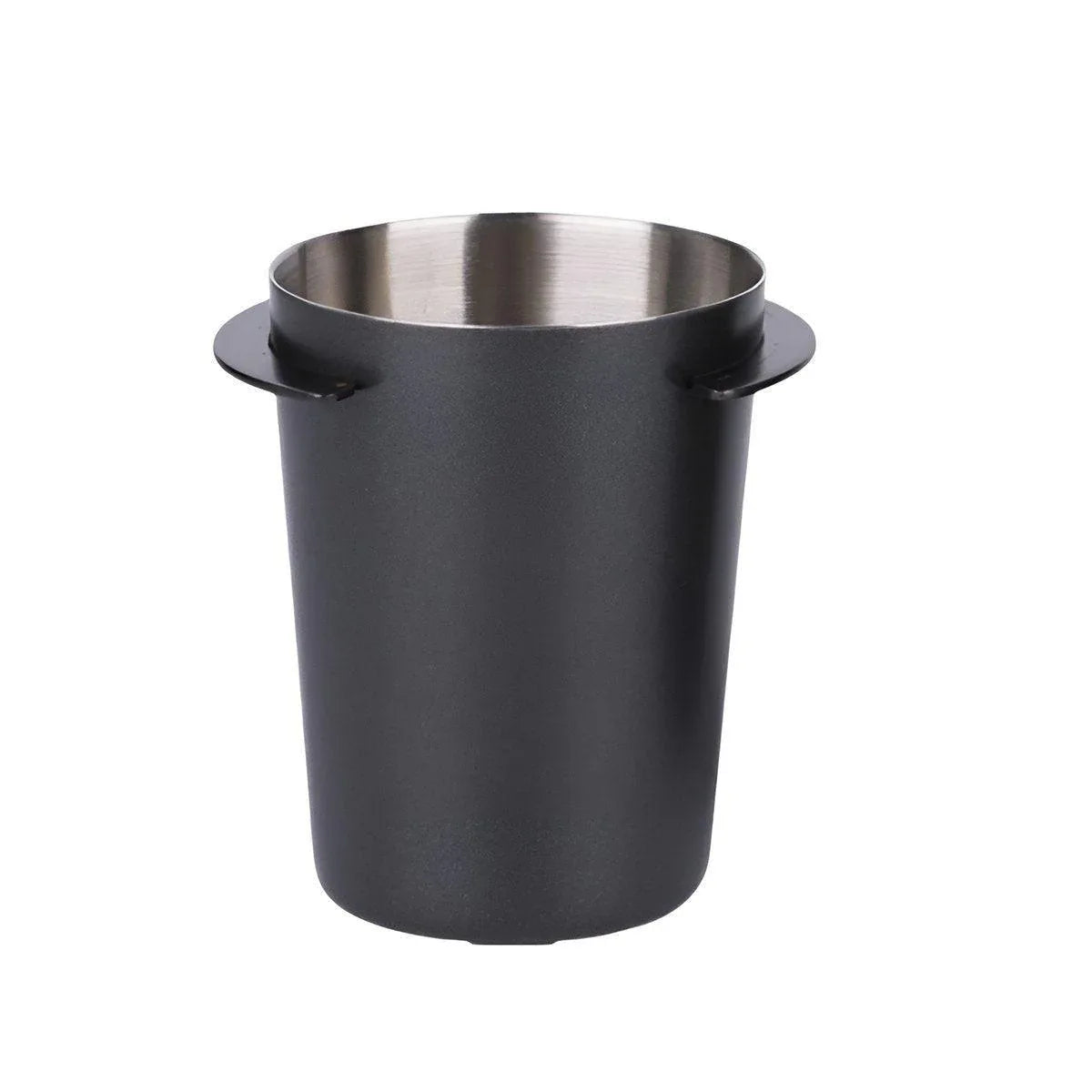 58mm Stainless Steel Coffee Catchers Coffee Maker Handle Accessories Durable Use - Black - Mekamart Australia