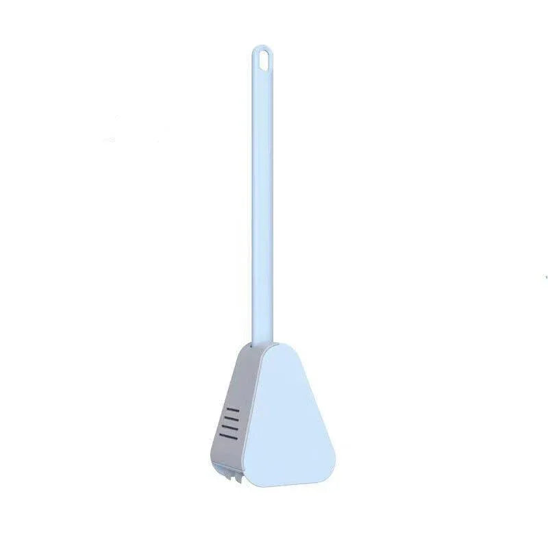 Golf Toilet Brush Long-Handled Toilet Brush Wall-Mounted Silicone Toilet Brush - White - Mekamart Australia