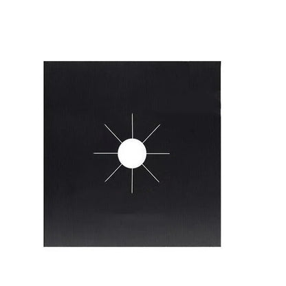 Gas Stove Burner Covers Reusable Hob Protectors Non Stick Liner Pad 4 Pcs - 4 PCS Silver - Mekamart Australia