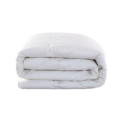 Luxury Hotel Quilt Core – Soft Microfiber Down Alternative Comforter for All Seasons - 140x210cm-Cotton - Mekamart Australia
