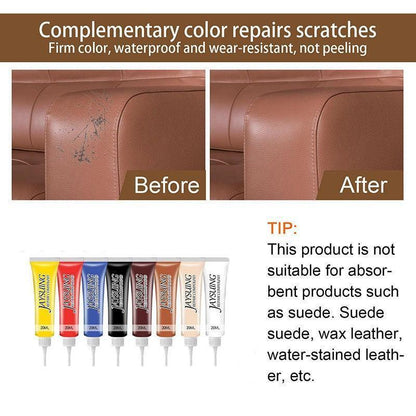 dvanced Leather Repair Gel Kit Filler for Sofa Auto Interior and Scratch Restoration - Blue - Mekamart Australia