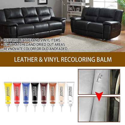 dvanced Leather Repair Gel Kit Filler for Sofa Auto Interior and Scratch Restoration - Yellow - Mekamart Australia