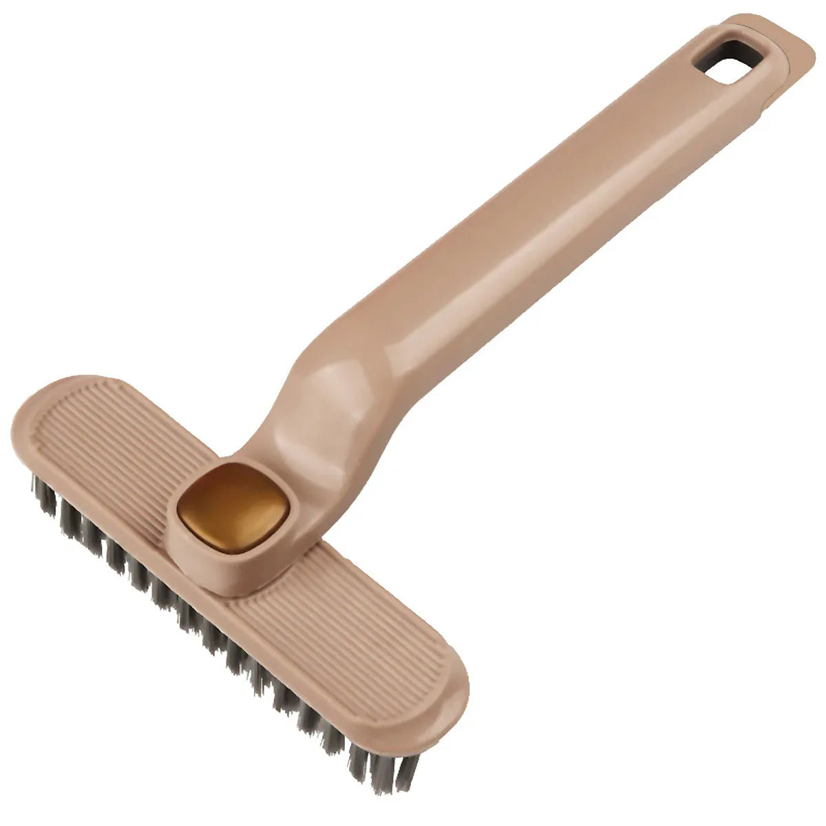 Multi-Functional Rotary Cleaning Brush Hard Bristle Slot Seam Wall Tile Brush - Coffee - Mekamart Australia
