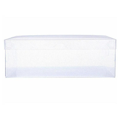 20x Clear Shoe Storage Box Foldable Stackable Plastic Shoe Boxes - Mekamart Australia