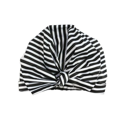 Woman Shower Cap Reusable Long Hair Large Turban Bathroom Waterproof Hair Cap - Streak - Mekamart Australia