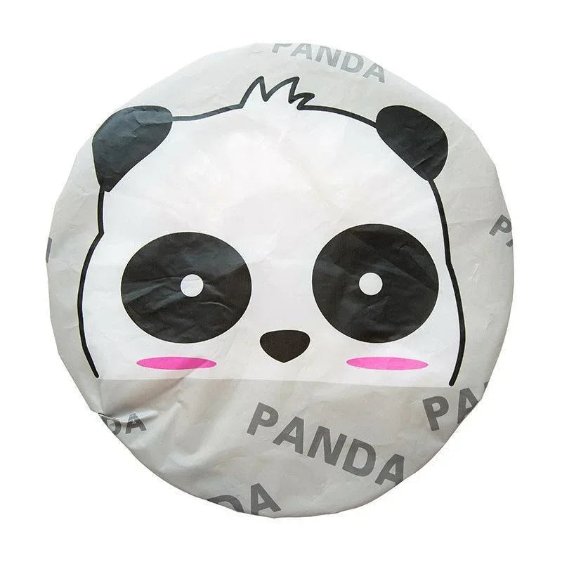 Reusable Women Girls Hair Wrap Waterproof Shower Bath Shower Cap Hat - Monkey - Mekamart Australia