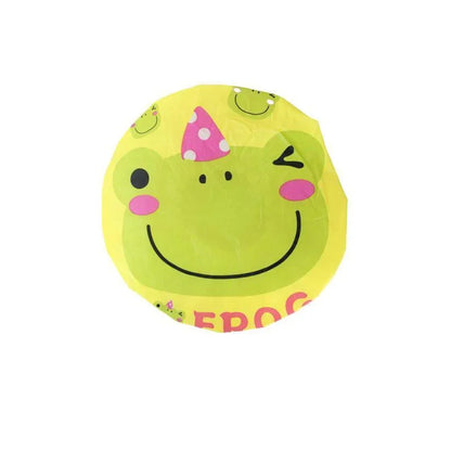 Reusable Women Girls Hair Wrap Waterproof Shower Bath Shower Cap Hat - Panda - Mekamart Australia