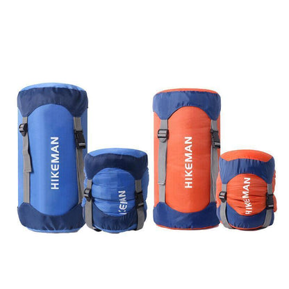 M Size Waterproof Compression Stuff Sack Outdoor Camping Storage Bag Sleeping Bag Cover - Blue - Mekamart Australia