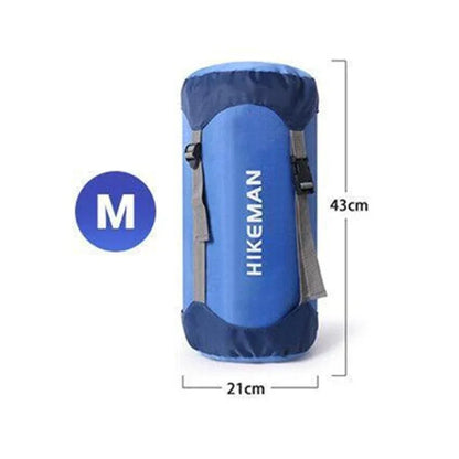 M Size Waterproof Compression Stuff Sack Outdoor Camping Storage Bag Sleeping Bag Cover - Orange - Mekamart Australia