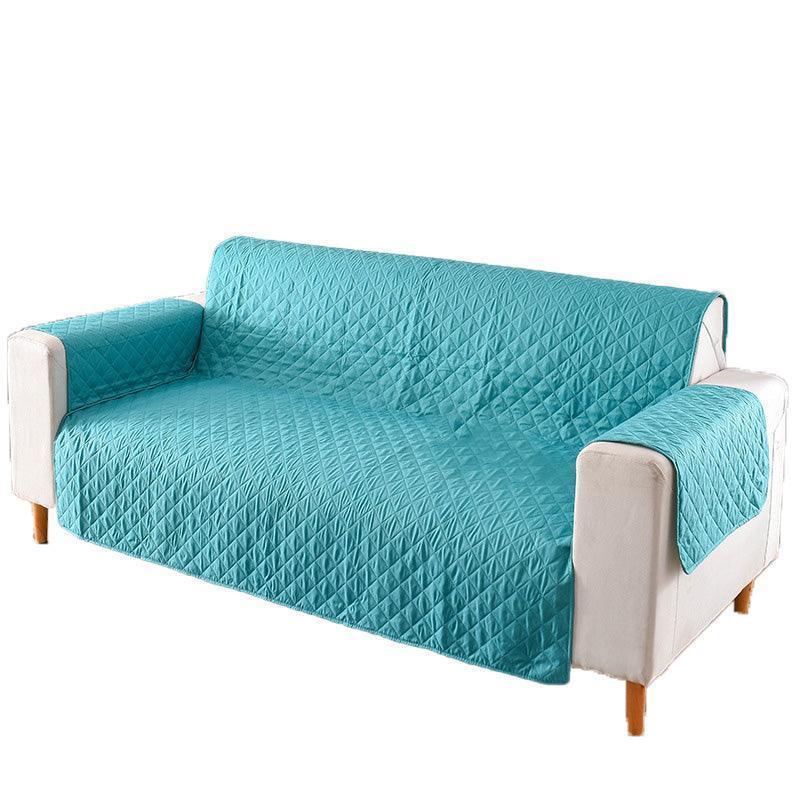 130X195cm Seater Pet Sofa Protector Cover Quilted Couch Covers Lounge Slipcover - Blue - Mekamart Australia