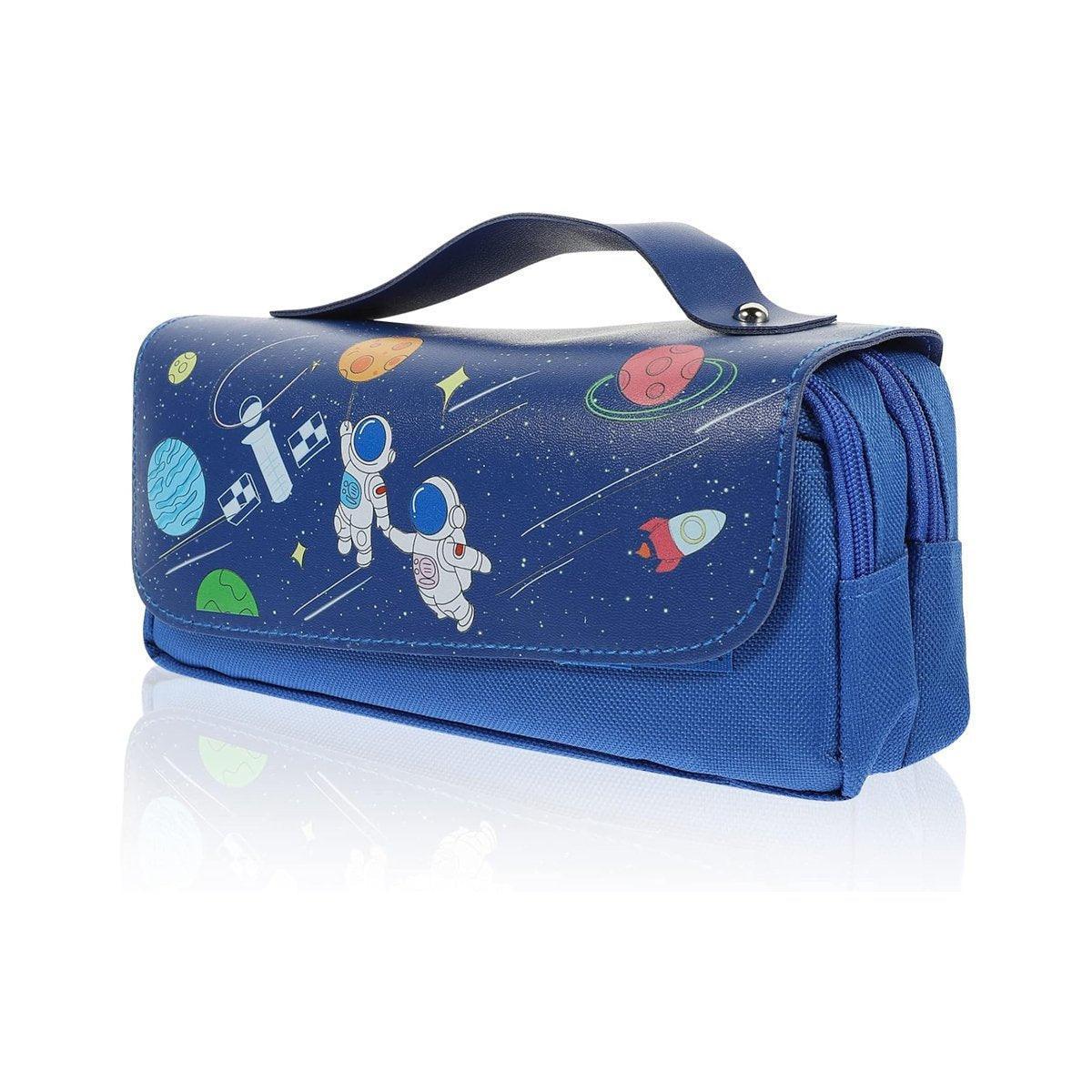 Functional Pencil Case Stationery Bag Pen Holder Storage Organizer for School - 02 - Mekamart Australia