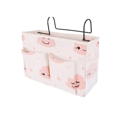 Hanging Bedside Storage Caddy with Pockets for Bunk Bed Dorm Couch Organizing - Blue - Mekamart Australia