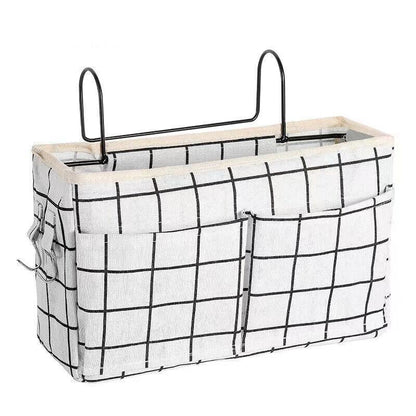 Hanging Bedside Storage Caddy with Pockets for Bunk Bed Dorm Couch Organizing - Fresh Green - Mekamart Australia