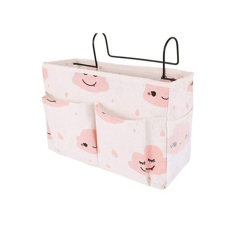 Hanging Bedside Storage Caddy with Pockets for Bunk Bed Dorm Couch Organizing - Light Green - Mekamart Australia