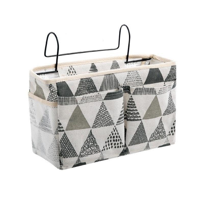 Hanging Bedside Storage Caddy with Pockets for Bunk Bed Dorm Couch Organizing - Light Green - Mekamart Australia