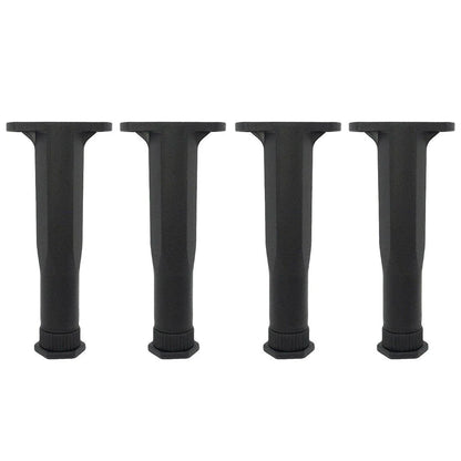 4pcs Adjustable Bed Frame Feet Ribbed Furniture Support Legs Sturdy Foundation - Mekamart Australia
