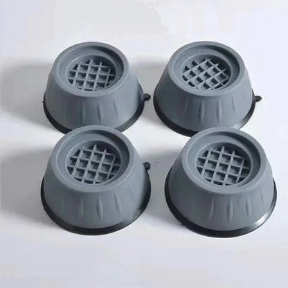 4x Washing Machine Support Pads Anti Vibration Leg Stopper Foot Pad Feet Pads - Small - Mekamart Australia